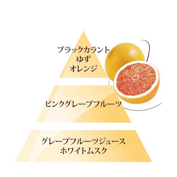 ランプベルジェ　オイル　グレープフルーツ　香りのピラミッド